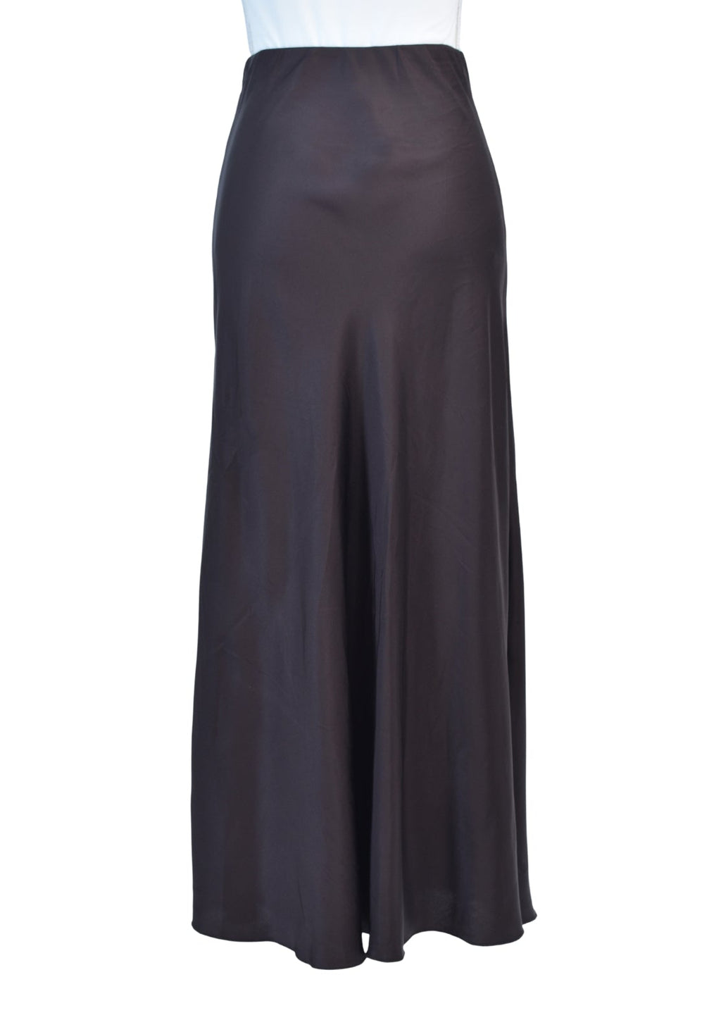 Jupe satinée longue