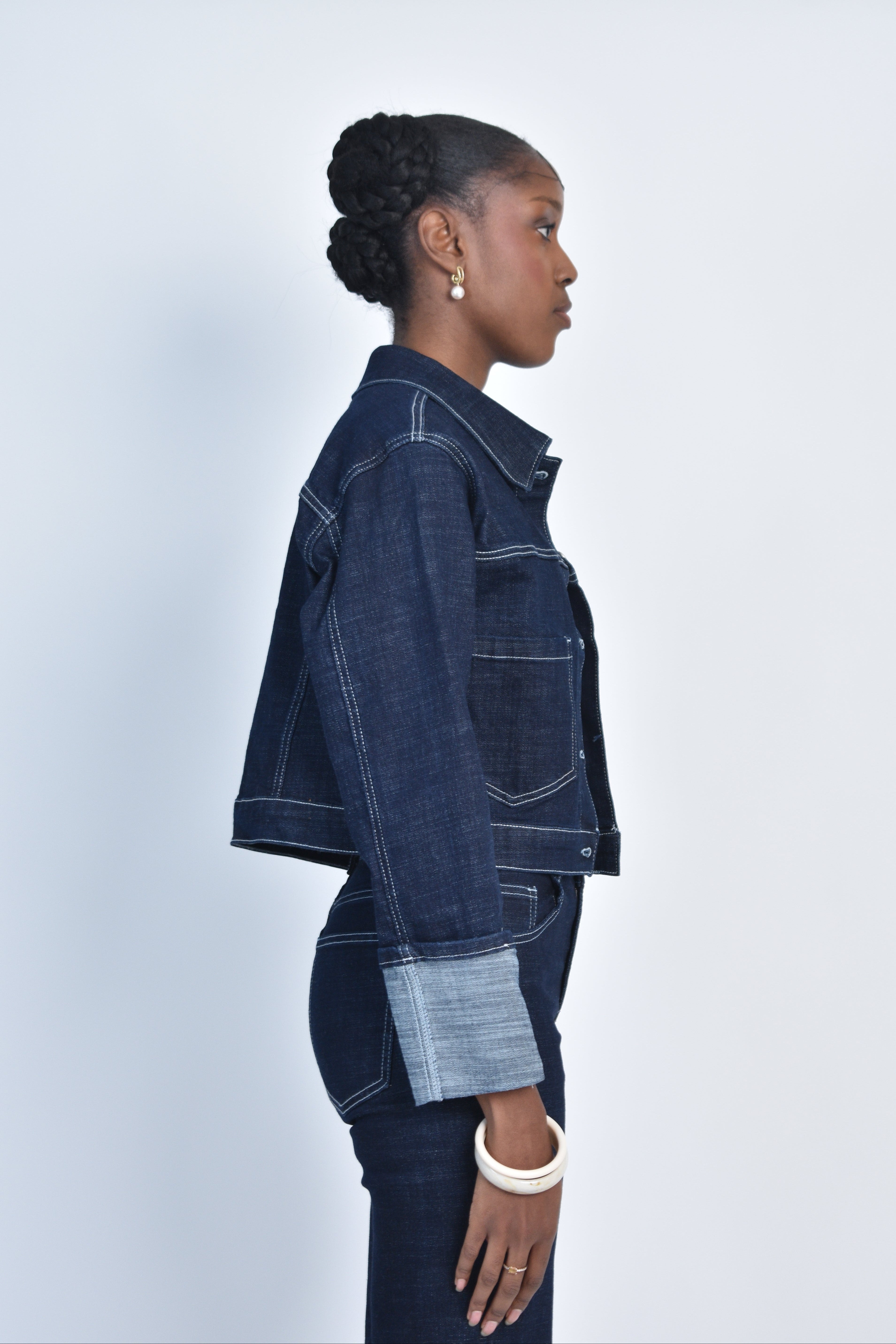Veste en jean - Coupe ajustée