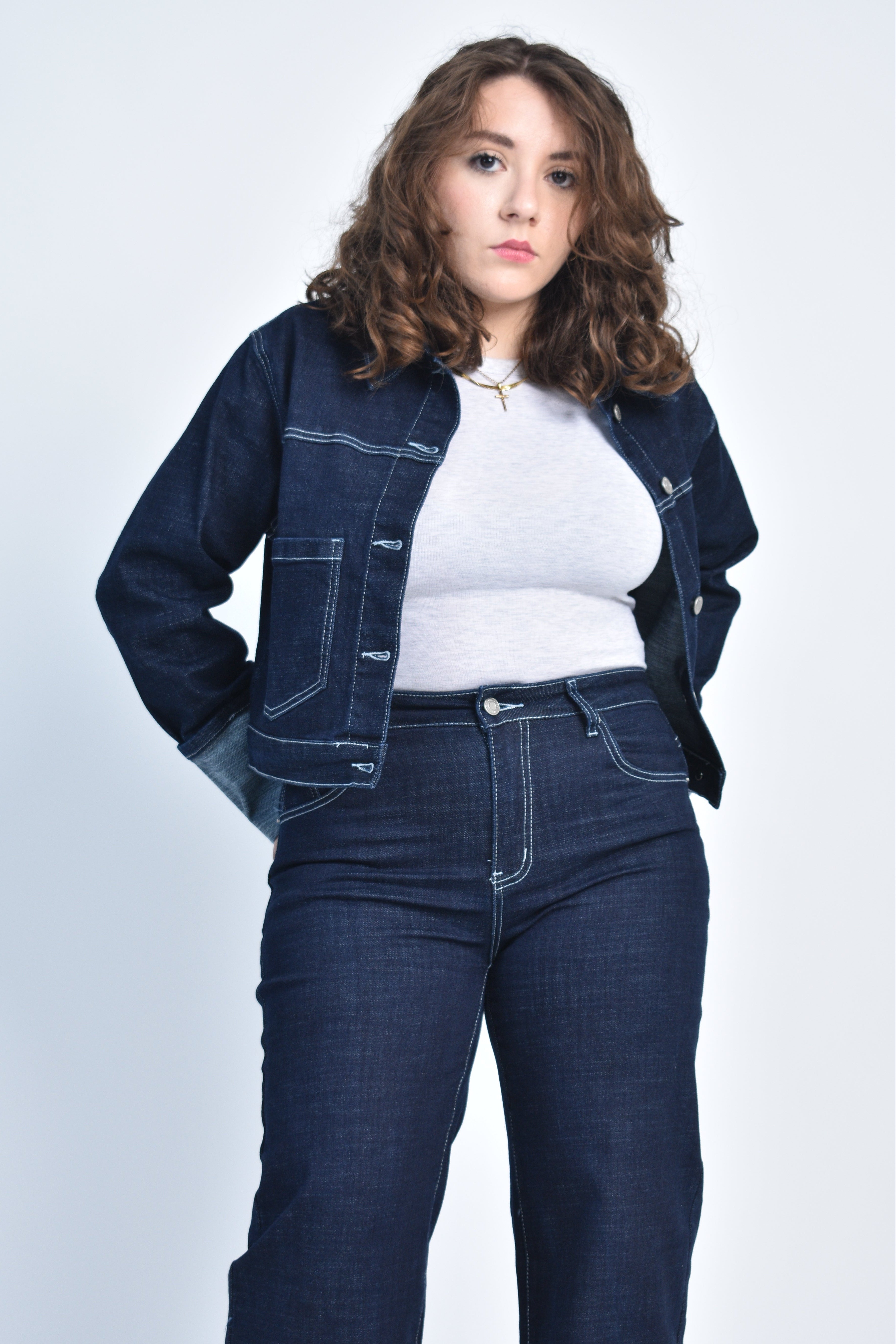 Veste en jean - Coupe ajustée
